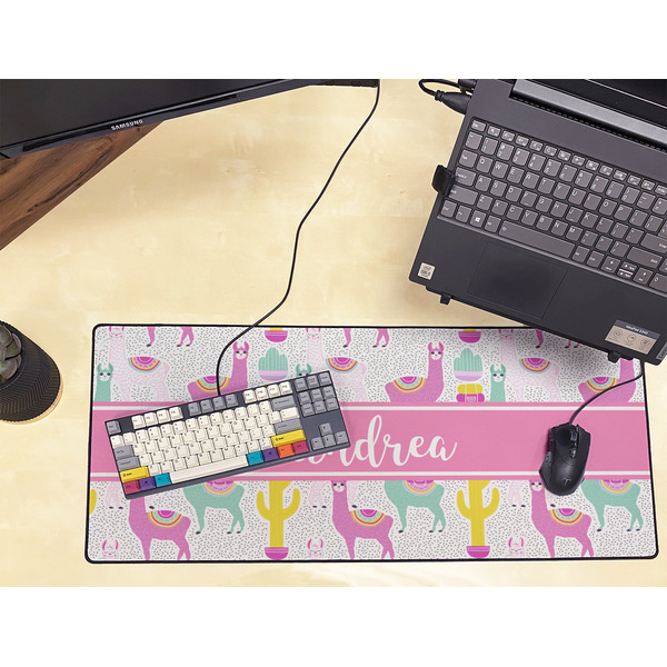 Llamas Large Gaming Mats - LIFESTYLE