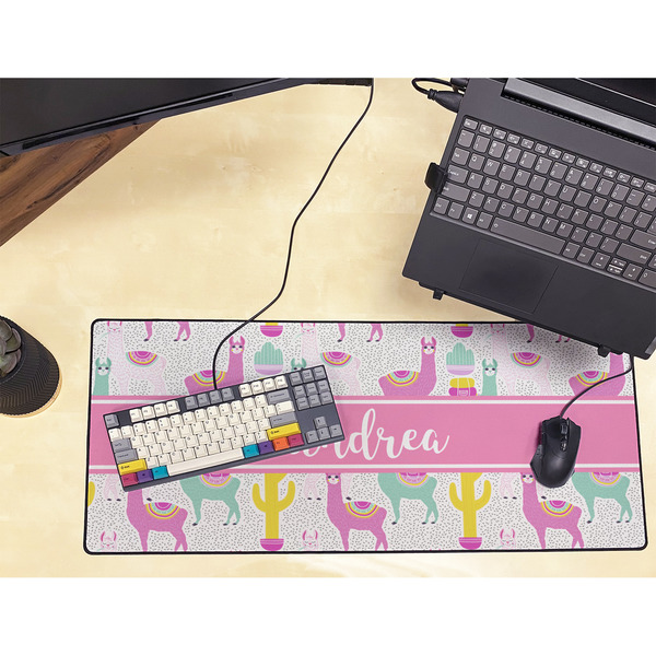 Llamas Large Gaming Mats - LIFESTYLE