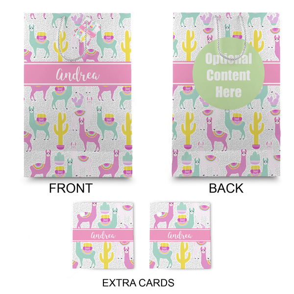 Llamas Large Gift Bag - Approval
