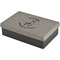 Llamas Large Engraved Gift Box with Leather Lid - Front/Main
