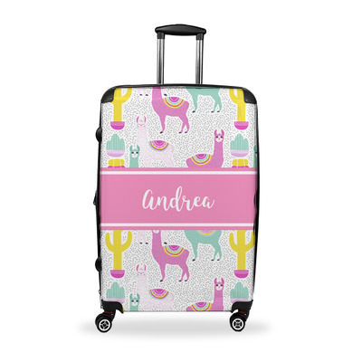 Llamas Suitcase - 28" Large - Checked w/ Name or Text