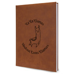 Llamas Leather Sketchbook (Personalized)