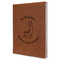 Llamas Leather Sketchbook - Large - Single Sided (Personalized)
