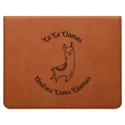 Llamas Leatherette 4-Piece Wine Tool Set (Personalized)