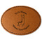 Llamas Leatherette Patches - Oval
