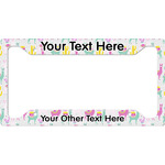 Llamas License Plate Frame - Style A (Personalized)