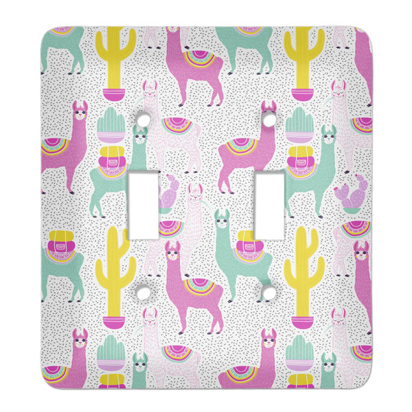 Custom Llamas Light Switch Cover (2 Toggle Plate)