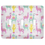 Llamas Light Switch Cover (3 Toggle Plate)