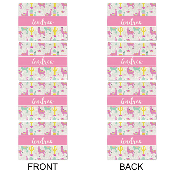 Llamas Linen Placemat - APPROVAL Set of 4 (double sided)
