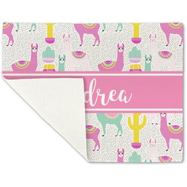 Llamas Linen Placemat - Folded Corner (single side)