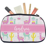 Llamas Makeup / Cosmetic Bag - Medium (Personalized)