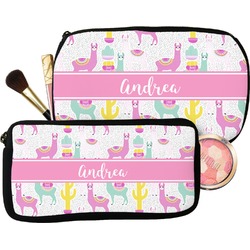 Llamas Makeup / Cosmetic Bag (Personalized)