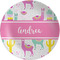 Llamas Melamine Plate (Personalized)