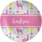 Llamas Melamine Plate (Personalized)