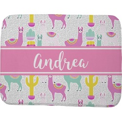 Llamas Memory Foam Bath Mat - 48"x36" (Personalized)