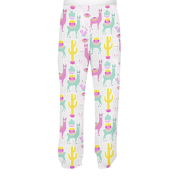 Llamas Men's Pjs Back - on model