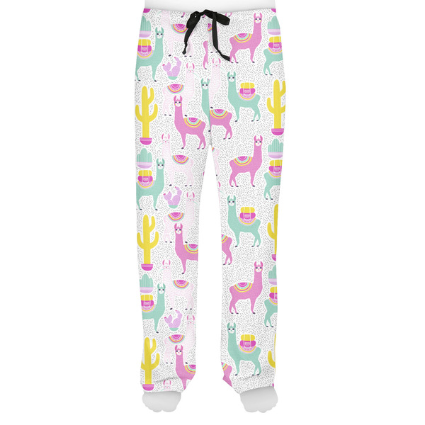 Llamas Men's Pjs Front - on model