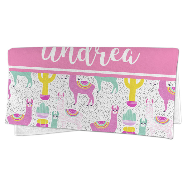 Llamas Microfiber Dish Rag - FOLDED (half)