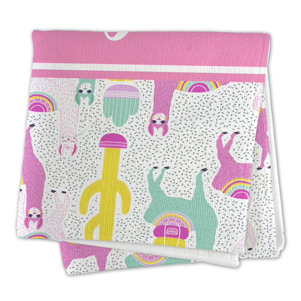 Llamas Microfiber Dish Rag - FOLDED (square)