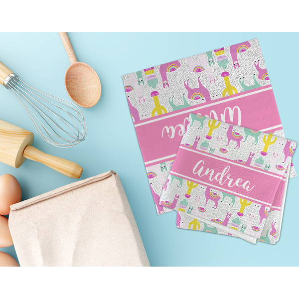 Llamas Microfiber Dish Rag - LIFESTYLE