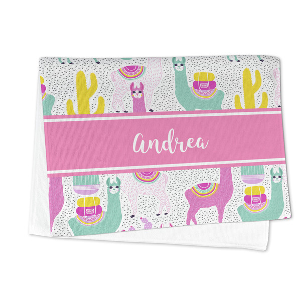 Llamas Microfiber Dish Towel - FOLDED HALF