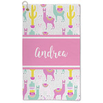 Llamas Microfiber Golf Towel (Personalized)