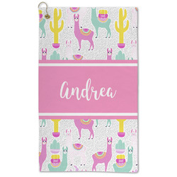 Llamas Microfiber Golf Towel - Large (Personalized)