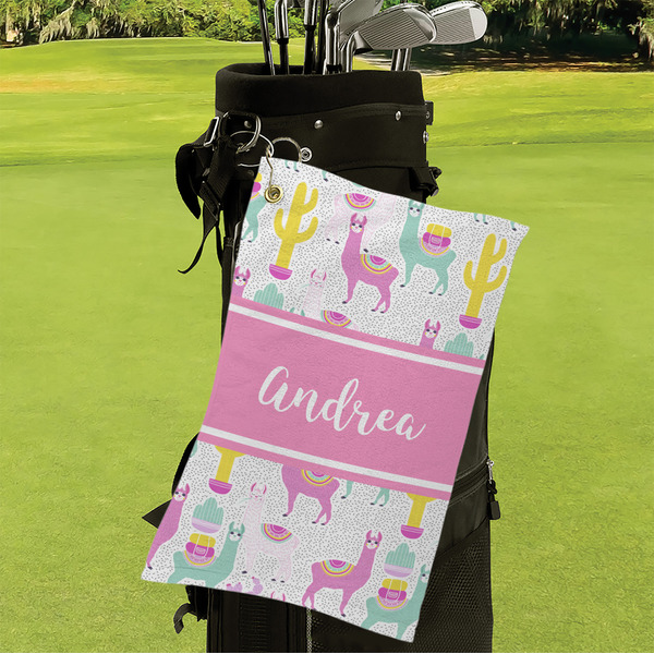 Llamas Microfiber Golf Towels - Small - LIFESTYLE