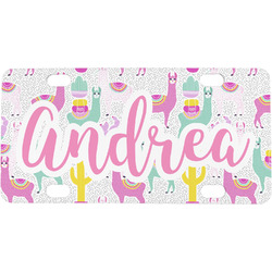 Llamas Mini/Bicycle License Plate (Personalized)