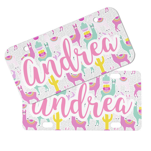 Llamas Mini License Plates - MAIN (4 and 2 Holes)