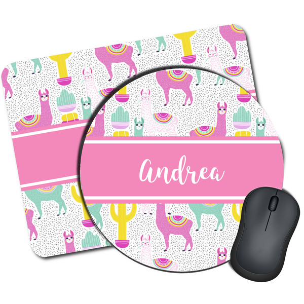 Custom Llamas Mouse Pad (Personalized)