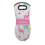 Llamas Neoprene Oven Mitt w/ Name or Text