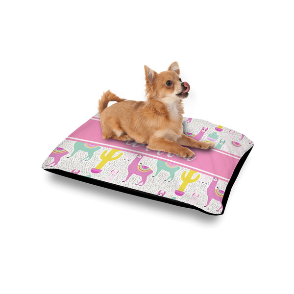 Llamas Outdoor Dog Beds - Small - IN CONTEXT