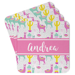 Llamas Paper Coasters (Personalized)