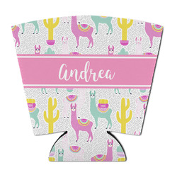 Llamas Party Cup Sleeve - with Bottom (Personalized)