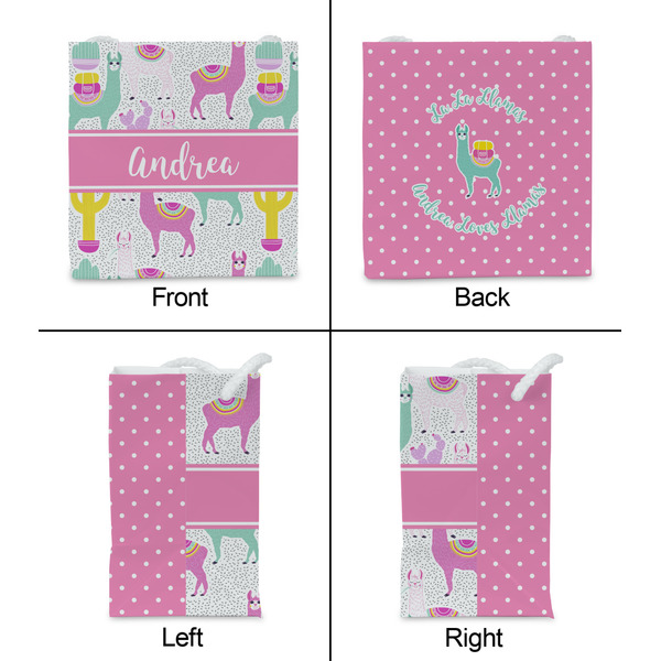 Llamas Party Favor Gift Bag - Gloss - Approval