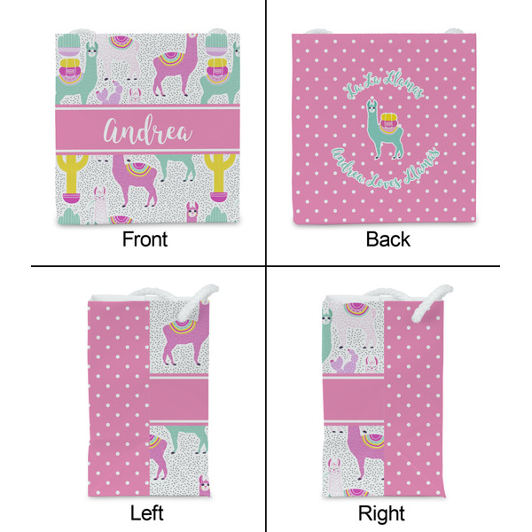 Llamas Party Favor Gift Bag - Matte - Approval