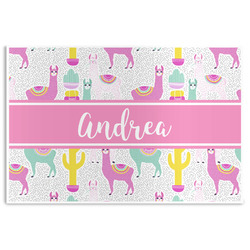 Llamas Disposable Paper Placemats (Personalized)