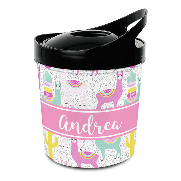 Custom Llamas Plastic Ice Bucket (Personalized)