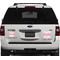 Llamas Personalized Square Car Magnets on Ford Explorer