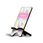 Llamas Cell Phone Stand (Large) (Personalized)