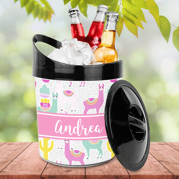 Llamas Plastic Ice Bucket - LIFESTYLE