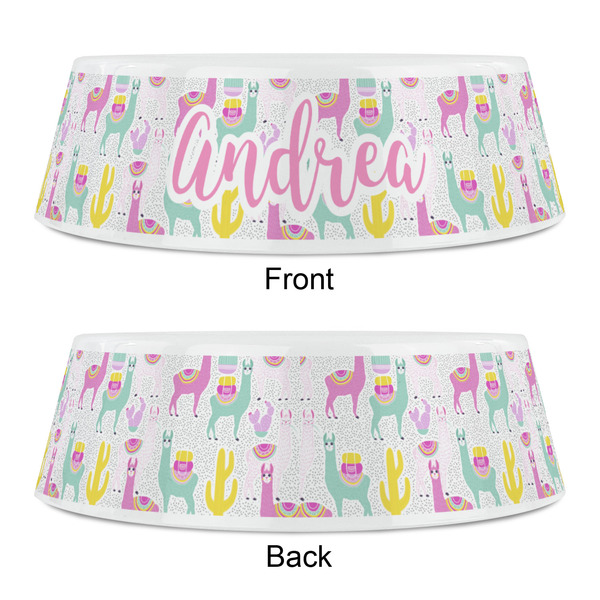 Llamas Plastic Pet Bowls - Small - APPROVAL
