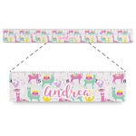Llamas Plastic Ruler - 12" (Personalized)