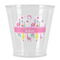 Llamas Plastic Shot Glass (Personalized)