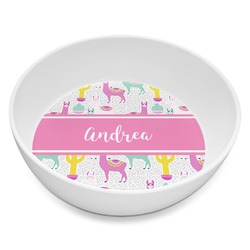 Llamas Melamine Bowl - 8 oz (Personalized)
