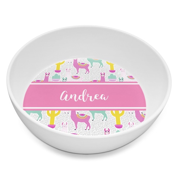 Custom Llamas Melamine Bowl - 8 oz (Personalized)