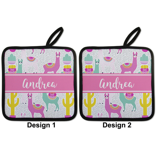 Llamas Pot Holders - Set of 2 APPROVAL