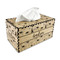 Llamas Rectangle Tissue Box Covers - Wood - with tissue