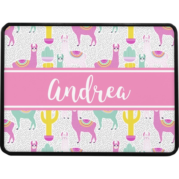 Llamas Rectangular Car Hitch Cover w/ FRP Insert